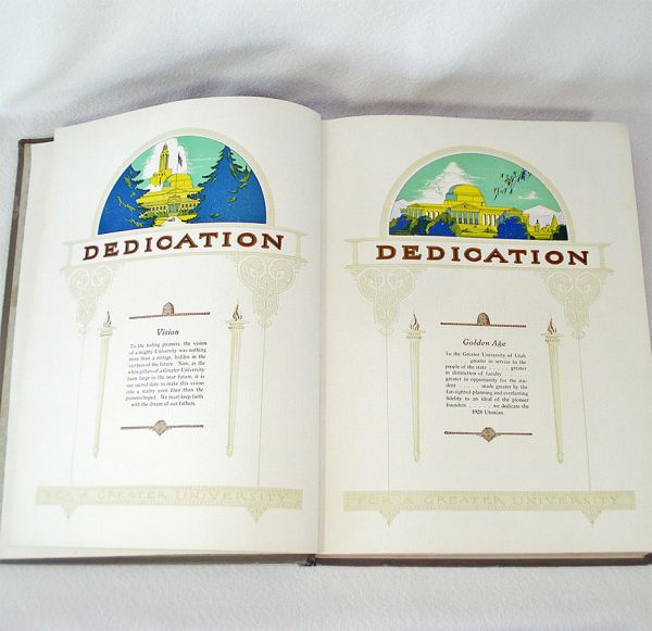 Utonian 1928 University of Utah Yearbook #4