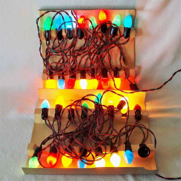 2 Boxes C7 Christmas Light Strings 30 Lights Total Clearance #2