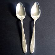 Adam Oneida Community 2 Silverplate Tablespoons Place Spoons Clearance