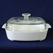 2 Corning Ware Microwave Browning Casserole Dishes