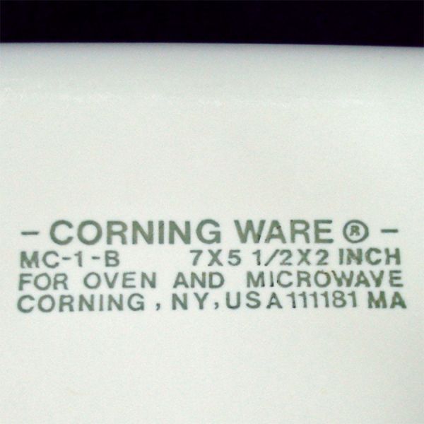 2 Corning Ware Microwave Browning Casserole Dishes #8