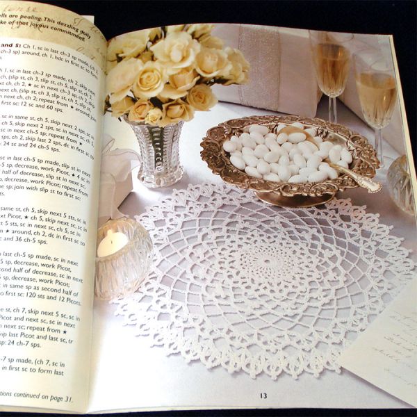 Leisure Arts 99 Doilies, Year of Doilies Crochet Pattern Books Clearance #7