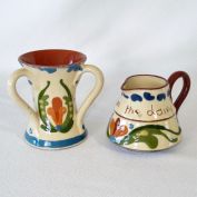 Torquay Motto Ware Creamer, 3 Handle Vase Scandy Design