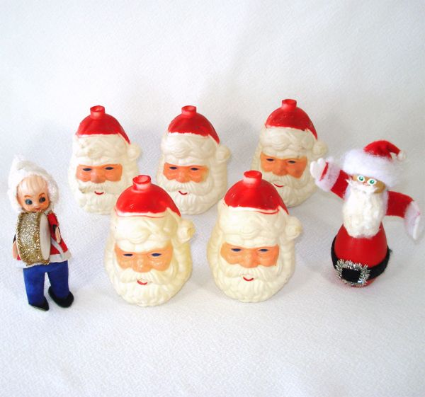 30 Piece Lot Mid Century Christmas Ornaments, Decorations #4