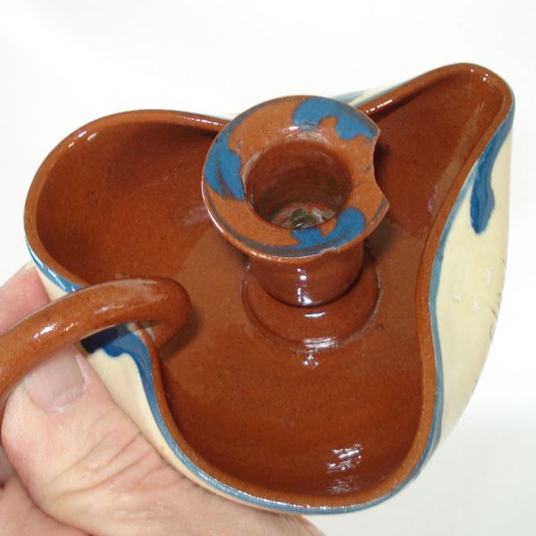 Torquay Motto Ware Egg Cup, Candlestick, Mini Vase #4