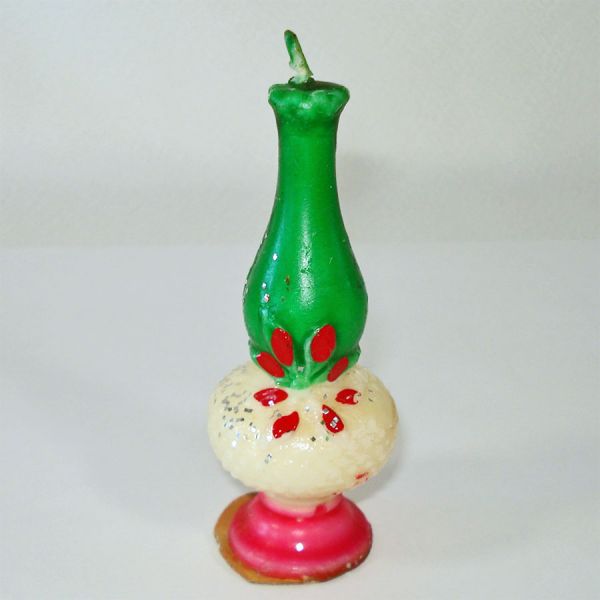 Gurley Christmas Candles Santa Lantern Church Deer #4