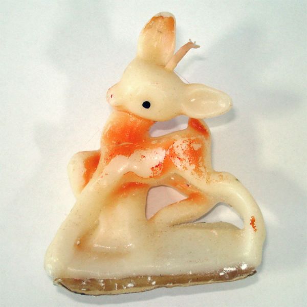 Gurley Christmas Candles Santa Lantern Church Deer Clearance #5