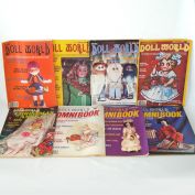 National Doll World Magazine 8 Issues 1979