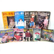 National Doll World Magazine 9 Issues 1980 - 1982 Clearance