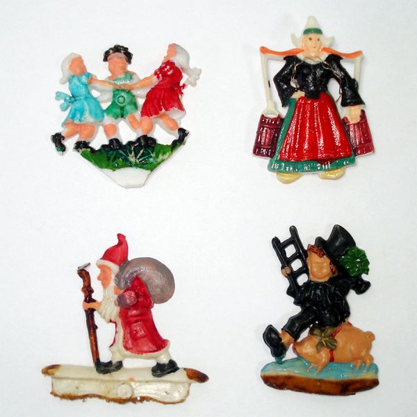 8 Inserts For Glass Diorama Scene Christmas Ornaments #2
