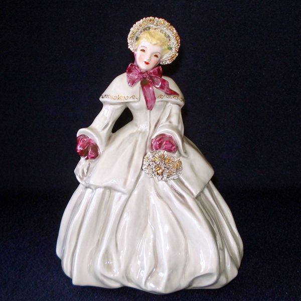 Abigail Lady Figurine Florence Ceramics California Pottery #5