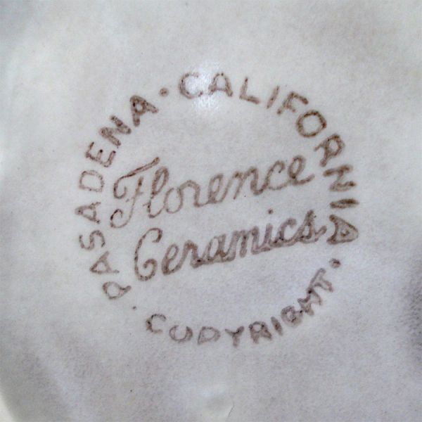 Abigail Lady Figurine Florence Ceramics California Pottery #4