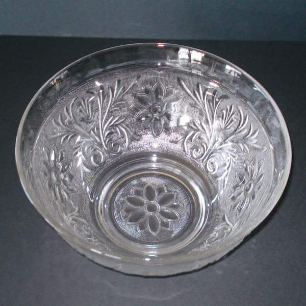 Anchor Hocking Sandwich Glass Punch Bowl #2