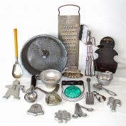 Vintage, Antique Metal Kitchen Utensils Lot 20 Pieces
