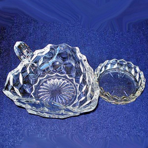 Fostoria American Nappy Bowl Plus Coaster Clearance