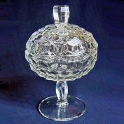 Fostoria American Covered Footed Jelly or Candy Comport Clearance