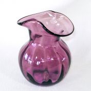 Amethyst Blown Art Glass Vase 5 Inches