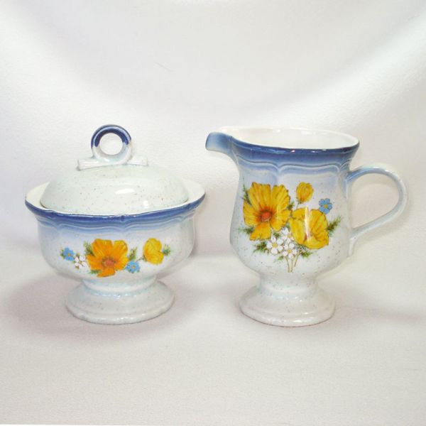 Mikasa Amy Creamer And Sugar Bowl Set #3