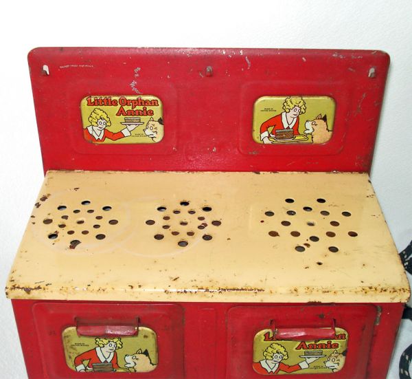 Marx Little Orphan Annie Working Electric Toy Stove #4