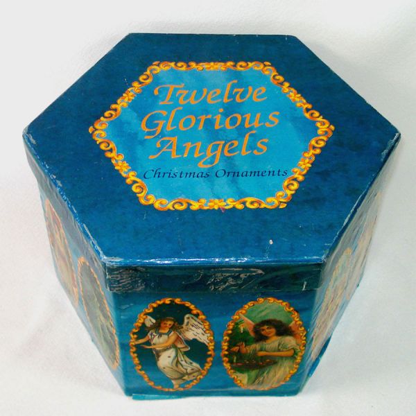 Twelve Glorious Angels Christmas Ornaments Set Clearance #2