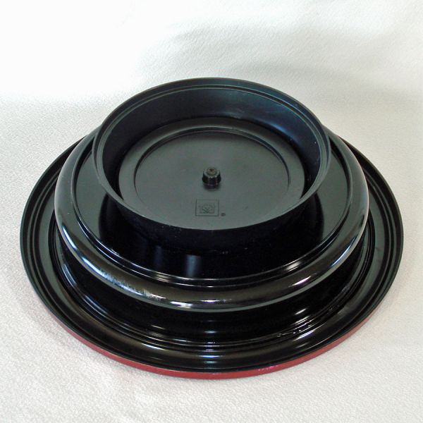 Asian Laquerware Revolving Lazy Susan Server #5