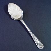 Atkin Brothers Silverplate Victorian Jam Spoon Clearance