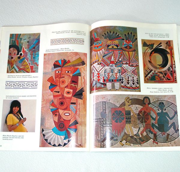 Arizona Highways Magazine 1976 Book, 2 Issues Indian Arts Crafts Clearance #4