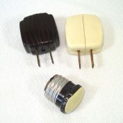 Bakelite Outlet Adaptor Plugs for Christmas Lights, Lamps Clearance