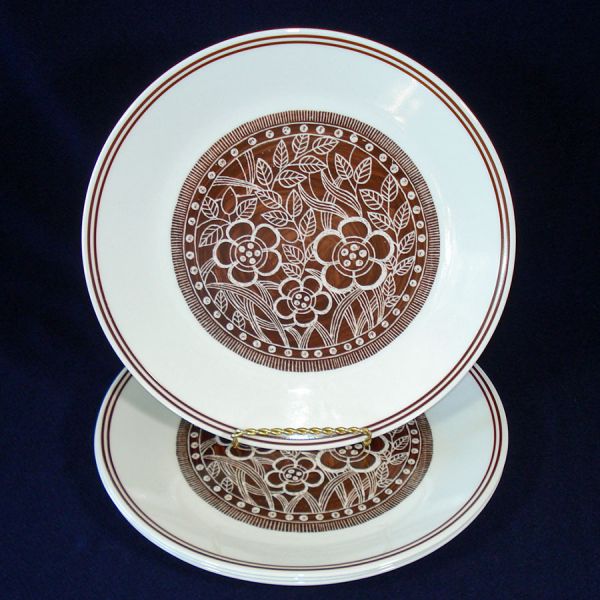 Corelle Batik 4 Dinner Plates