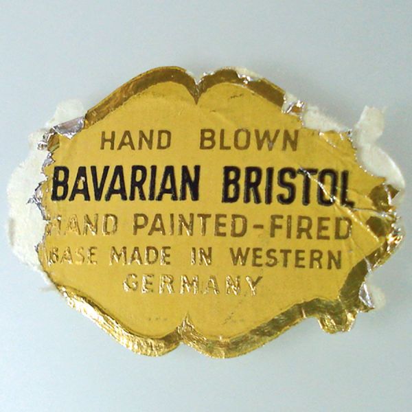 Bavarian Bristol 1950s Hanging Glass Pendant Lamp #7