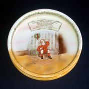 Royal Bayreuth Jack Horner Nursery Rhyme Baby Child Feeding Dish