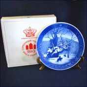 Royal Copenhagen 1967 Royal Oak Christmas Plate With Box Clearance