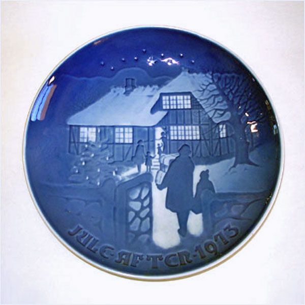 Bing Grondahl 1973 Country Christmas Plate With Box Clearance #2