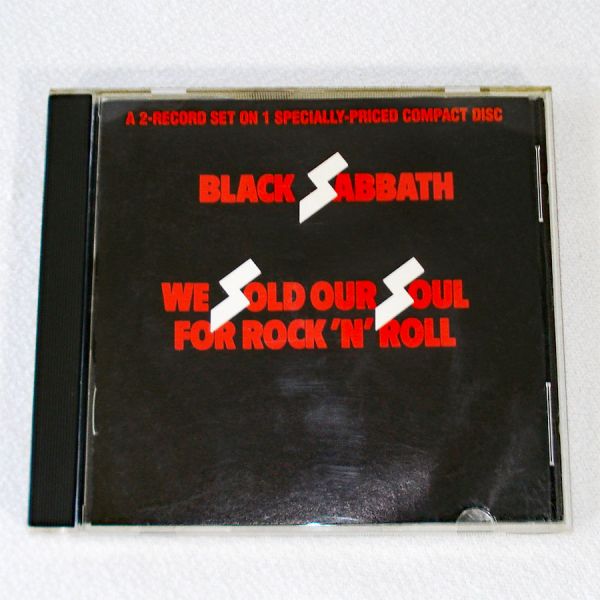 Black Sabbath We Sold Our Soul For Rock and Roll CD