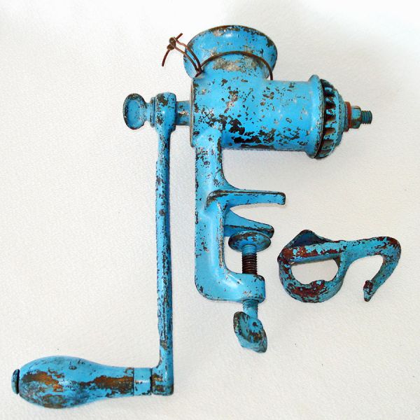 Antique Universal Cast Iron 00 Meat Chopper Food Grinder #2