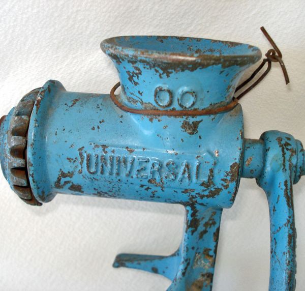 Antique Universal Cast Iron 00 Meat Chopper Food Grinder #3