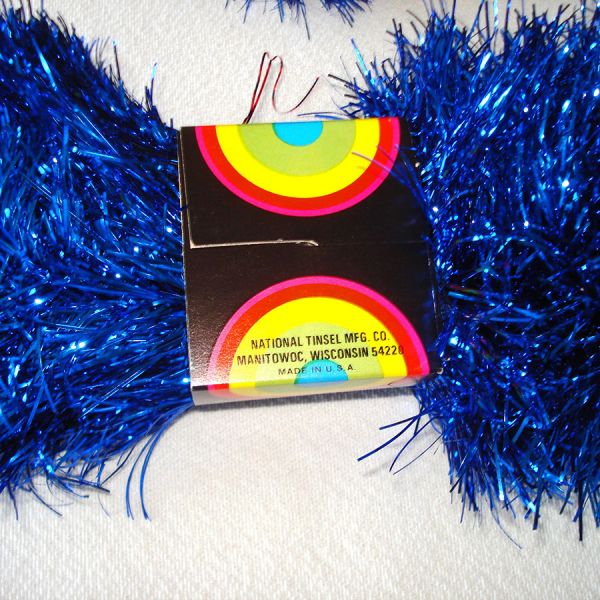 National Tinsel 3 Packs Blue Christmas Tinsel Garland Clearance #2