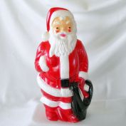 Empire Plastic Blow Mold Santa Claus Light Up Figure
