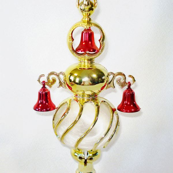 Box 1950s Bradford Plastic Christmas Ornaments With Tree Top Clearance #5