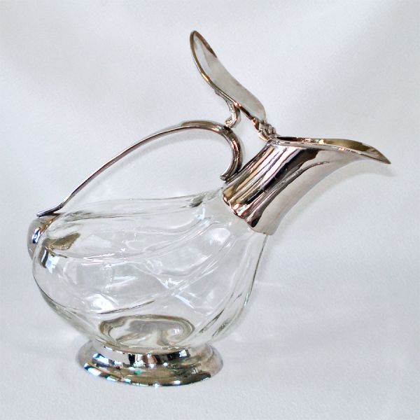 Italian Glass Duck Decanter Royal Crystal Rock #2