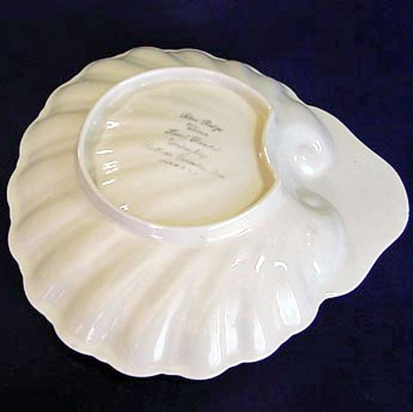 Blue Ridge Nove Rose Shell Shaped Bowl #2