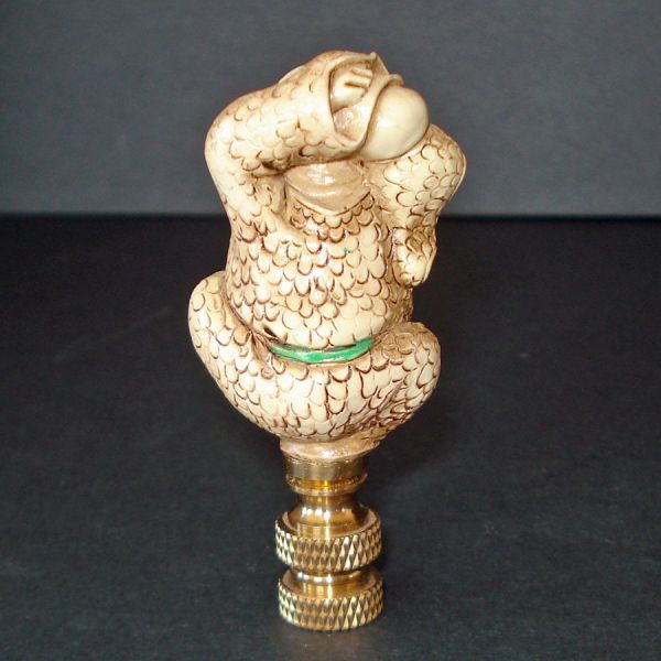Buddha Finial for Asian Style Lamp #2