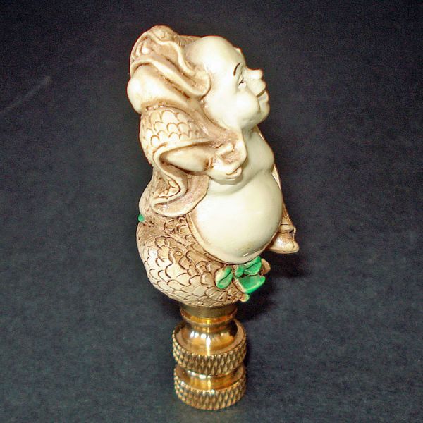 Buddha Finial for Asian Style Lamp #3