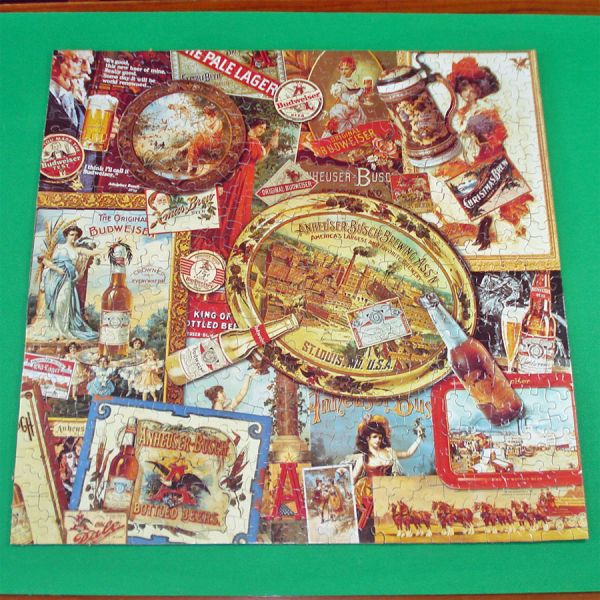 Long Live The King Springbok Jigsaw Puzzle Budweiser Beer #3