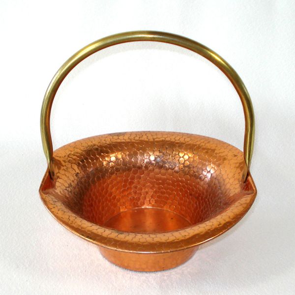 Coppercraft Guild Solid Copper Basket #2