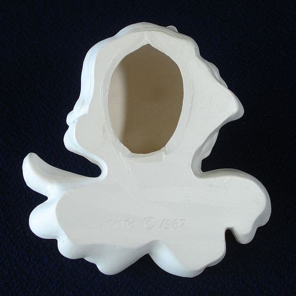 Chalkware Cherub Angel Plaques, Set of 3 Clearance #4