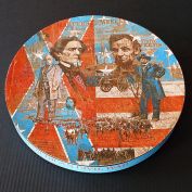 American Civil War Springbok 1971 Round Jigsaw Puzzle