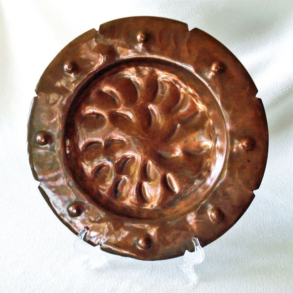 Hand Wrought Copper Tray or Charger #2