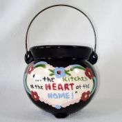 California Cleminsons Kitchen Kettle Pottery Wall Pocket Clearance