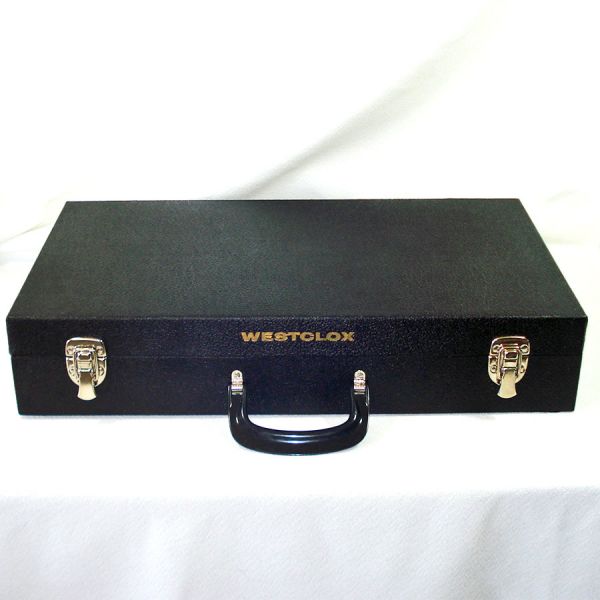 1965 Westclox Clock Salesman Sample Case With Advertising Clearance #2